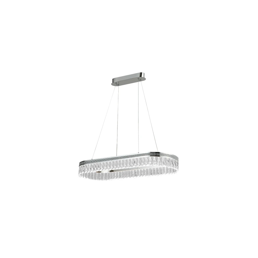 LED dimmelhető kristálycsillár kábelen THALIA LED/50W/230V 3000-6000K + távirányító