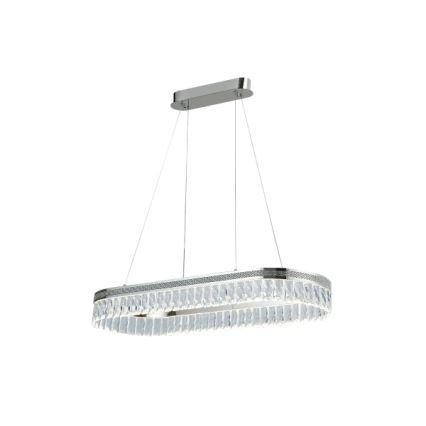 LED dimmelhető kristálycsillár kábelen THALIA LED/50W/230V 3000-6000K + távirányító