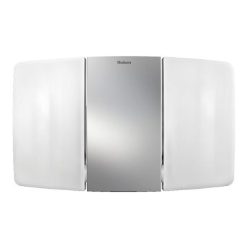 theben - LED fali reflektor 2xLED/10W/230V ezüst IP55