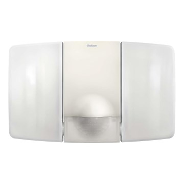theben - LED fali reflektor érzékelővel 2xLED/10W/230V fehér IP55