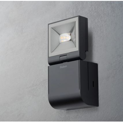 theben - LED fali reflektor LED/10W/230V fekete IP55