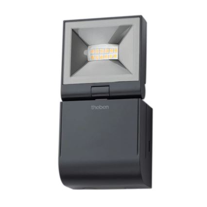 theben - LED fali reflektor LED/10W/230V fekete IP55