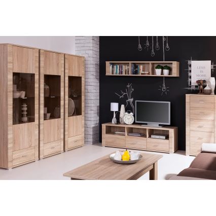 THEMO dohányzóasztal 50x66,5 cm sonoma tölgy