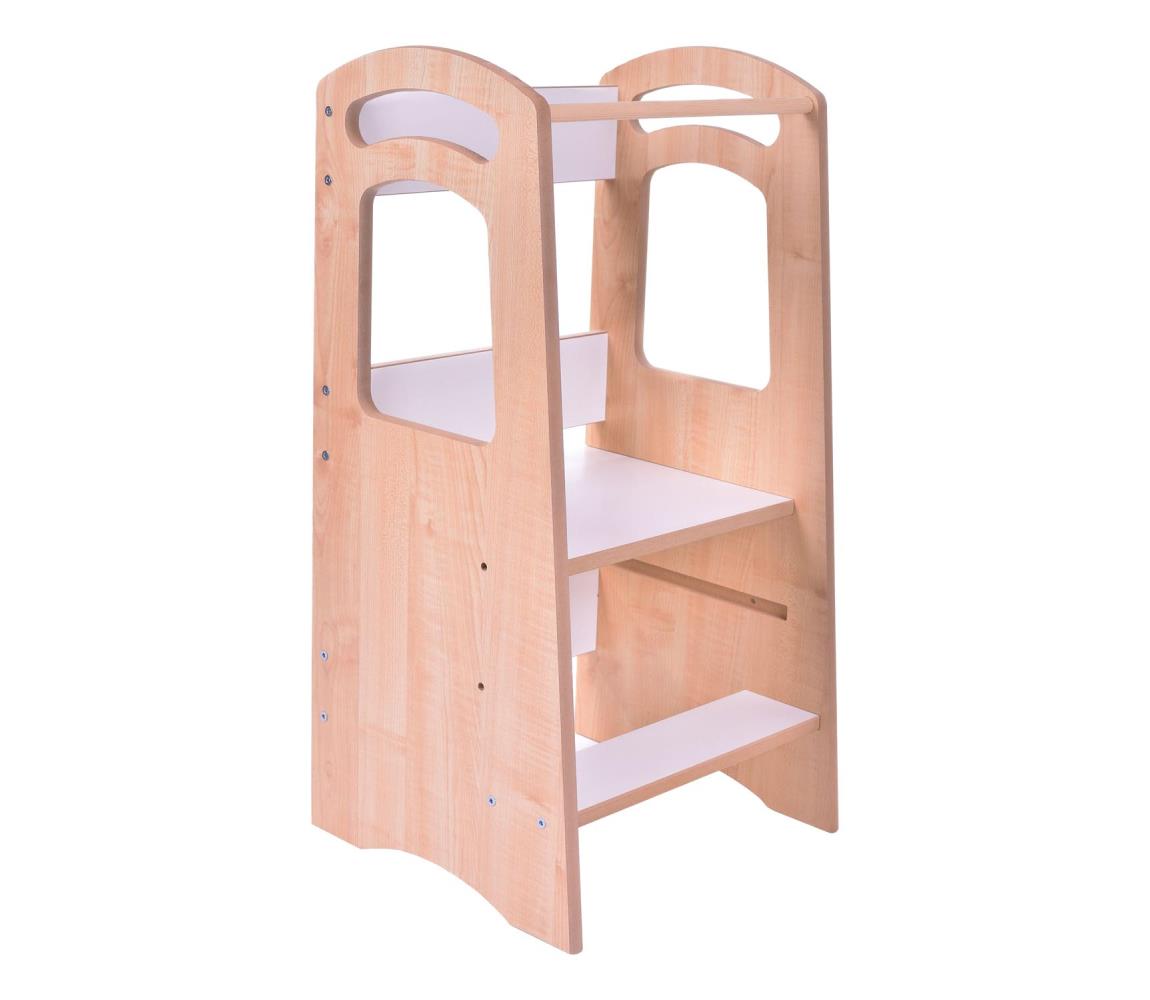 AVETO CZ THOMAS tanulótorony fehér/juhar 8590828049517