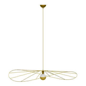 Thoro TH.012 - Csillár zsinóron ESKOLA 1xE27/60W/230V arany