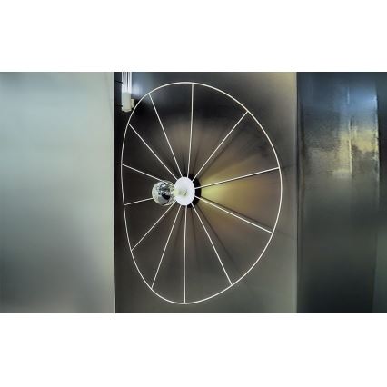 Thoro TH.013 - Csillár ESKOLA 1xE27/60W/230V arany