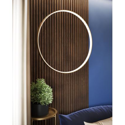Thoro TH.175 - LED Csillár zsinóron RIO LED/50W/230V CRI 90 3000K átm. 78 cm arany