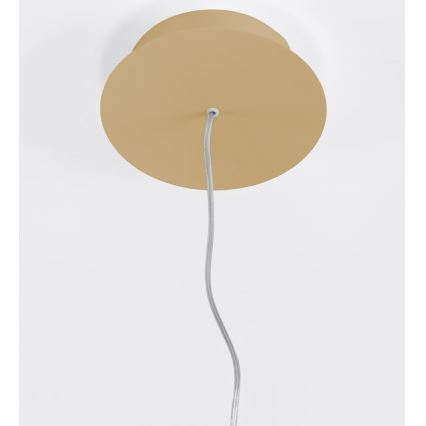 Thoro TH.217 - LED Csillár zsinóron RIO LED/30W/230V CRI 95 4000K átm. 55 cm arany