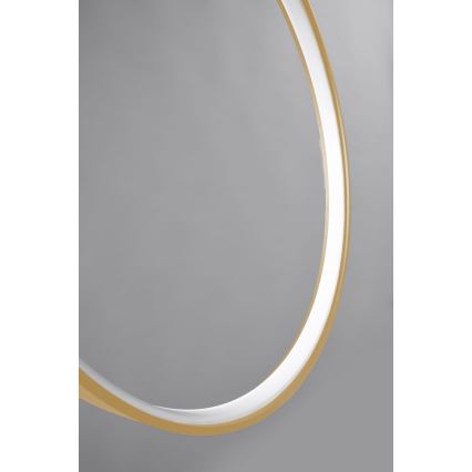 Thoro TH.220 - LED Csillár zsinóron RIO LED/30W/230V CRI 90 3000K átm. 55 cm arany