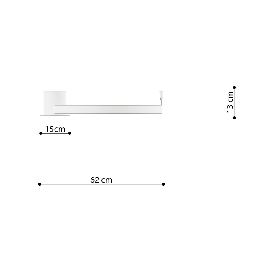 Thoro TH.223 - LED mennyezeti lámpa RIO LED/30W/230V CRI 98 4000K átm. 55 cm aranyszínű