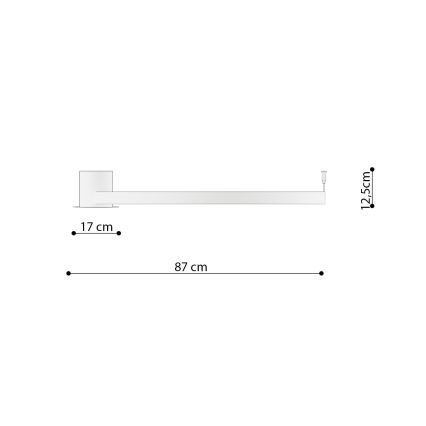 Thoro TH.224 - LED Mennyezeti lámpa RIO LED/50W/230V CRI 90 3000K átm. 78 cm arany