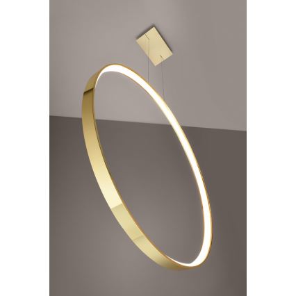 Thoro TH.248 - LED Csillár zsinóron RIO LED/50W/230V CRI 90 3000K átm. 78 cm arany