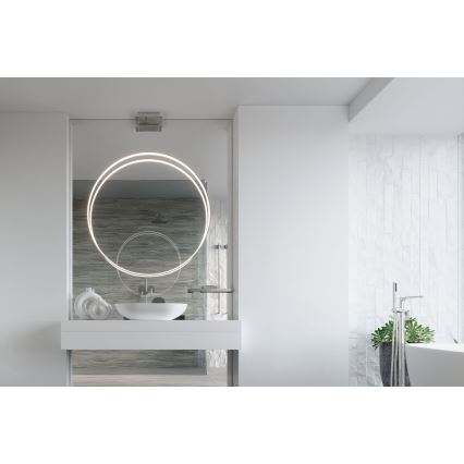 Thoro TH.249 - LED Csillár zsinóron RIO LED/50W/230V CRI 90 4000K átm. 78 cm fényezett króm