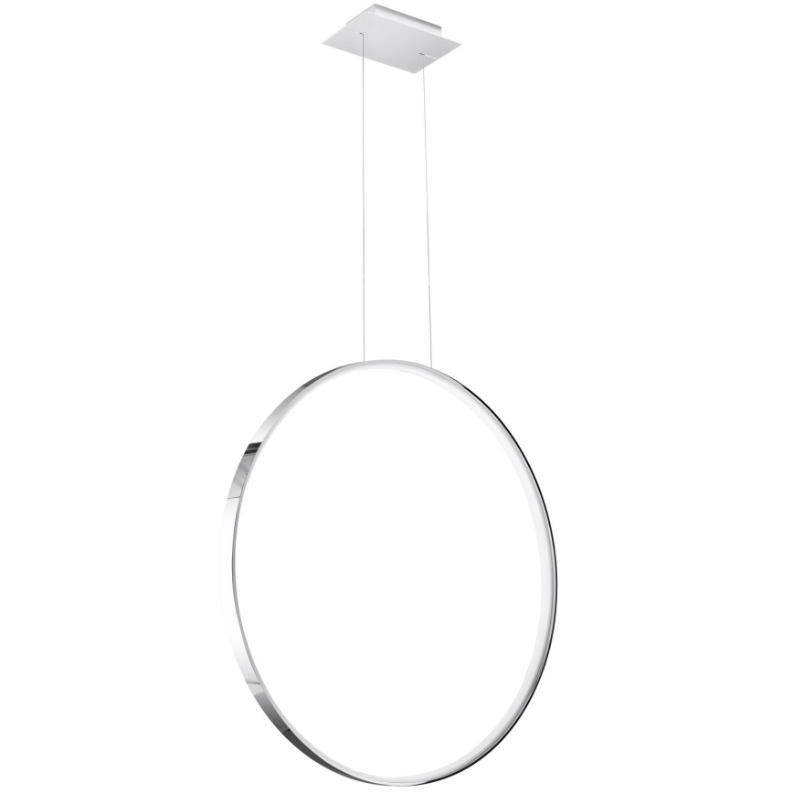 Thoro TH.249 - LED Csillár zsinóron RIO LED/50W/230V CRI 90 4000K átm. 78 cm fényezett króm