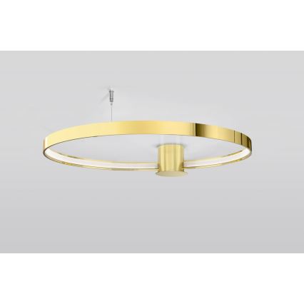Thoro TH.252 - LED Mennyezeti lámpa RIO LED/50W/230V CRI 90 3000K átm. 78 cm arany