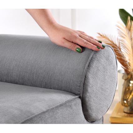 TIKI puff 47x45 cm szürke