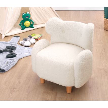 TOBI fehér gyermekfotel