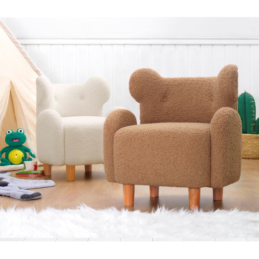 TOBI fehér gyermekfotel