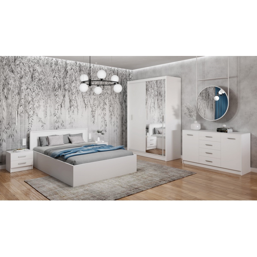 TOD fehér éjjeliszekrény