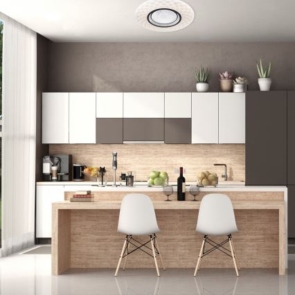 LED Fényerőszabályozható mennyezeti lámpa TOKYO LED/48W/230V + távirányító