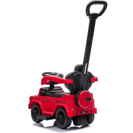 Tolós bicikli Mercedes G350d 3in1 2xAA piros/fekete