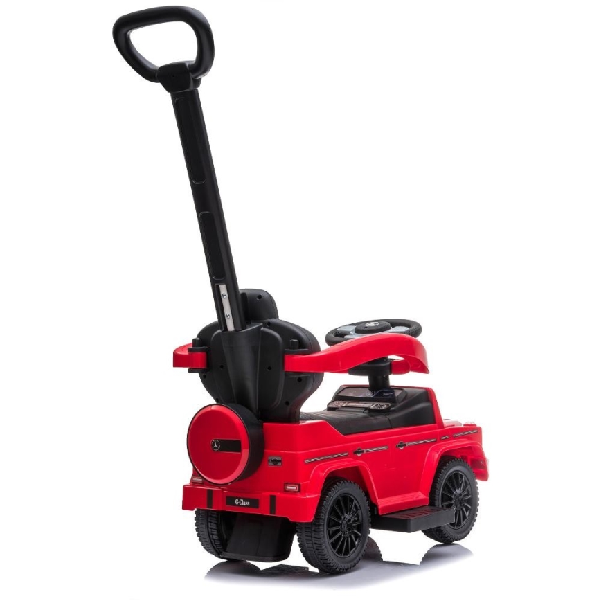 Tolós bicikli Mercedes G350d 3in1 2xAA piros/fekete