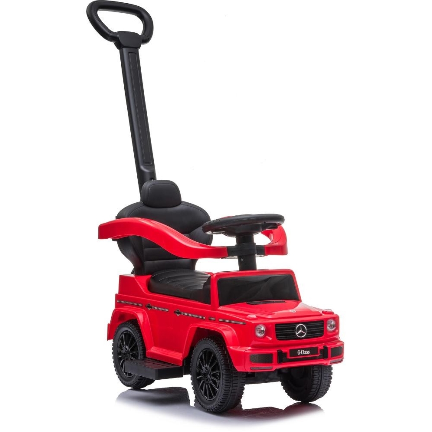 Tolós bicikli Mercedes G350d 3in1 2xAA piros/fekete