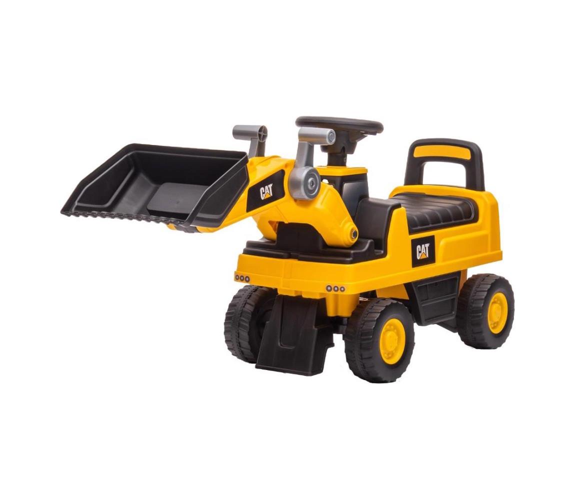 Buddy Toys Tolós bicikli rakodó CAT 2xAA sárga/fekete 57002789