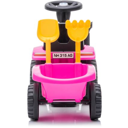 Tolósbicikli NEW HOLLAND rózsaszín/fekete