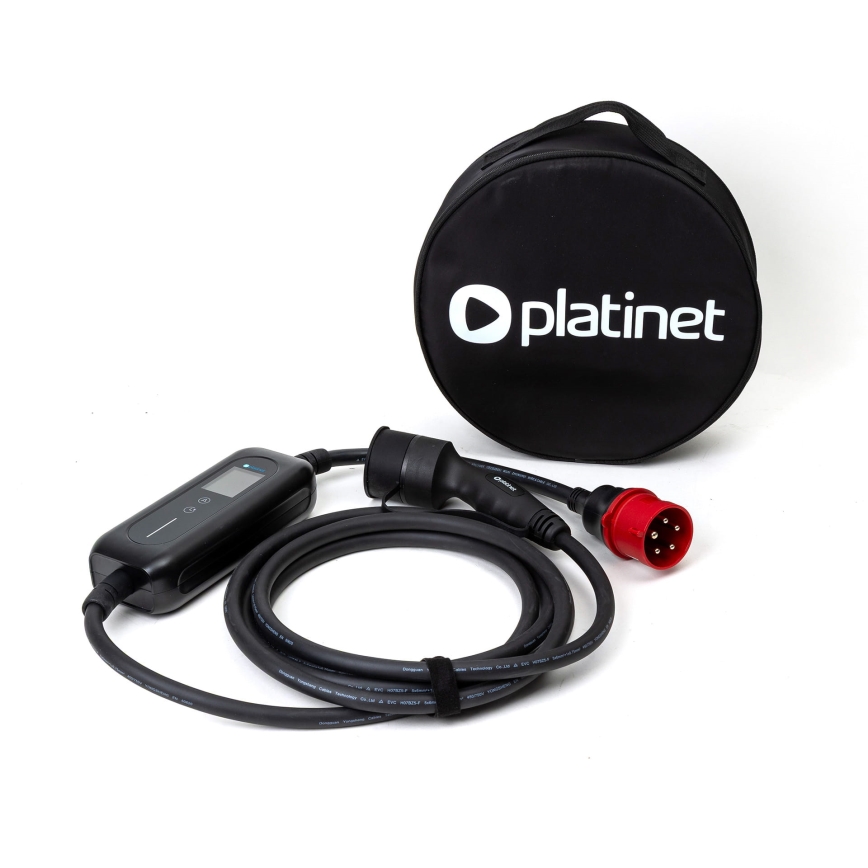 Töltőállomás elektromos autókhoz, típus 2, 5 m, 22 kW, 16 A, IP54, Tuya vezérlés