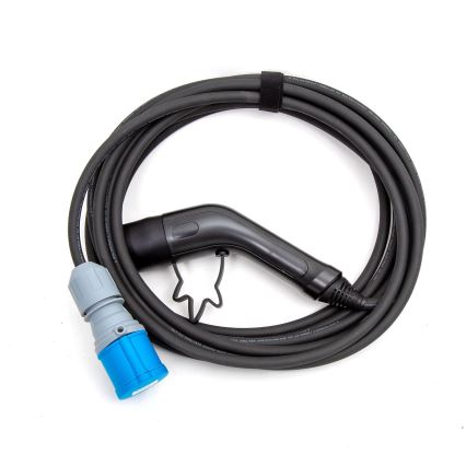 Töltőkábel elektromos lakóautókhoz, típus 2, 7 m, 3,6 kW, 16 A