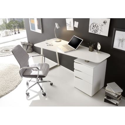 TOMI fehér íróasztal