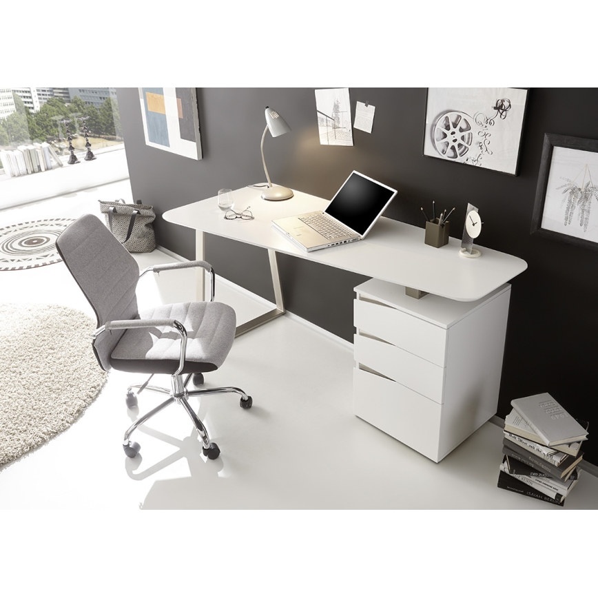 TOMI fehér íróasztal