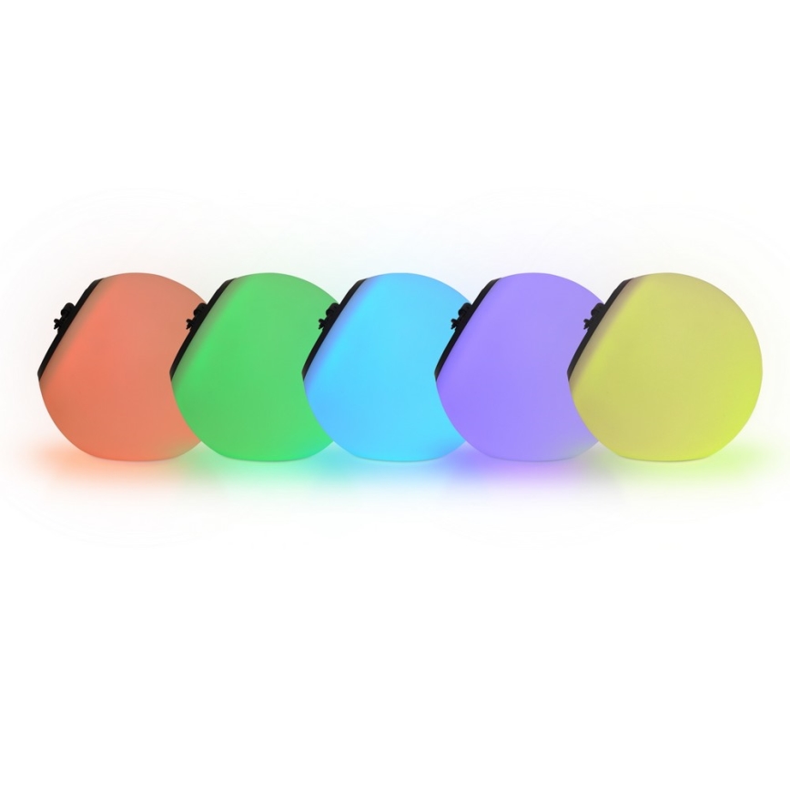 Top Light BALL RGB RC - LED RGB Dimmelhető napelemes lámpa BALL LED/1,2W/3,7V IP44 1800 mAh + távirányítás