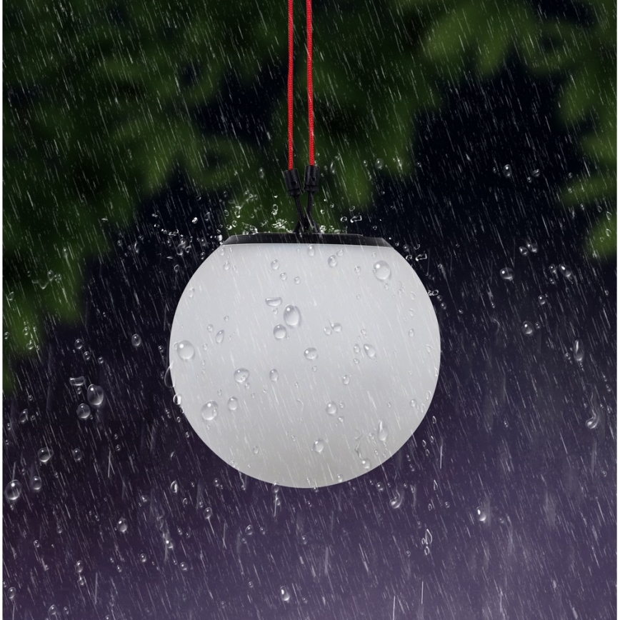 Top Light BALL RGB RC - LED RGB Dimmelhető napelemes lámpa BALL LED/1,2W/3,7V IP44 1800 mAh + távirányítás