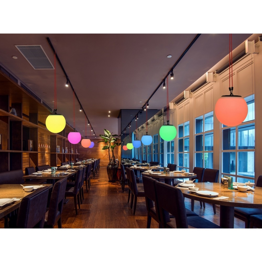 Top Light BALL RGB RC - LED RGB Dimmelhető napelemes lámpa BALL LED/1,2W/3,7V IP44 1800 mAh + távirányítás