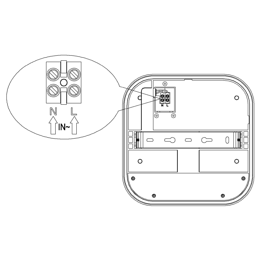 Top Light - LED kültéri fali lámpa mozgás- és alkonyérzékelővel BARI LED/20W/230V 4000K IP65