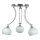 Top Light Colette - Mennyezeti lámpa PETAL 3xE14/40W
