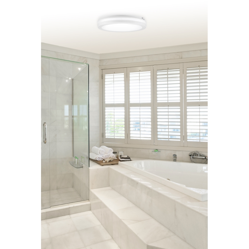 Top Light - COMET LED fürdőszobai mennyezeti lámpatest 40W/230V 3000/4000/6500K IP54 fehér átmérő 40 cm