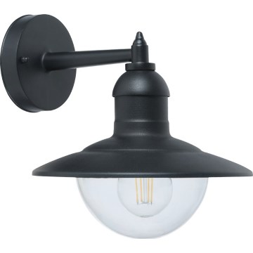 Top Light - Kültéri fali lámpa VERONA 1xE27/12W/230V IP44, fekete