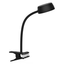 Top Light - LED Asztali lámpa klipsszel LED/4,5W/230V fekete