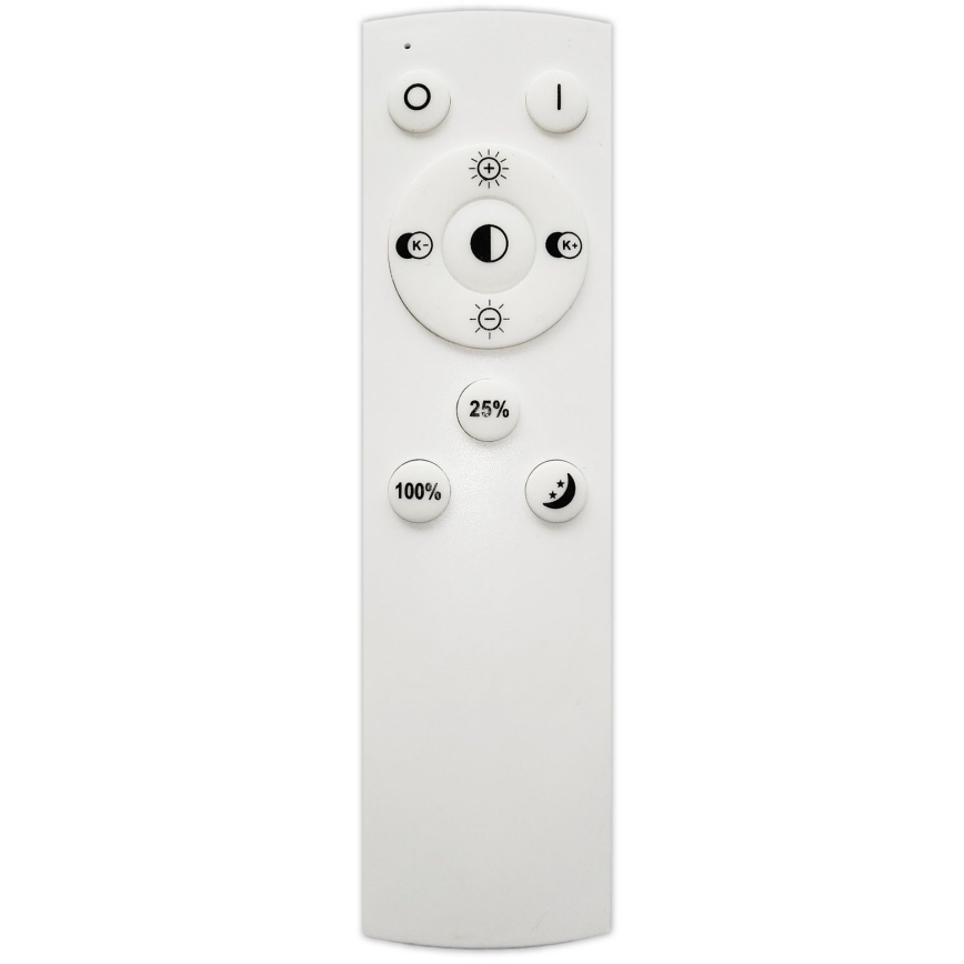 Top Light - LED Dimmelhető csillár zsinóron ORBIT LED/40W/230V 3000-6500K átm. 50 cm fekete + távirányítás