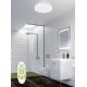 Top Light - LED dimmelhető fürdőszobai lámpa TWISTER LED/51W/230V IP44 + távirányítás