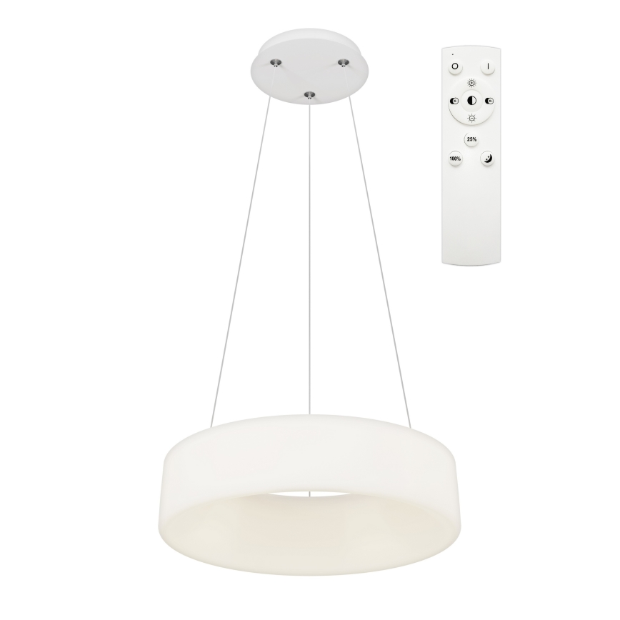 Top Light - Dimmelhető HALO LED csillár, kábelen függesztett, LED/40W/230V 3000-6500K Ø 44 cm + távirányító
