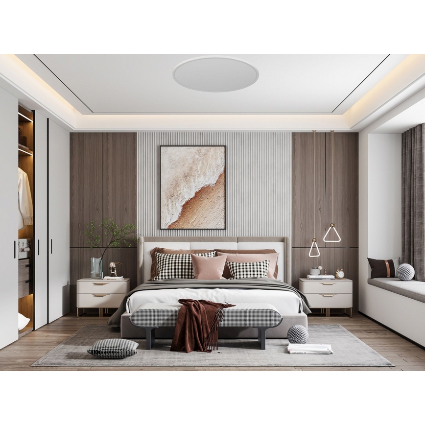 Top Light - LED Dimmelhető mennyezeti lámpa REVIT LED/50W/230V 3000-6500K + távirányítás