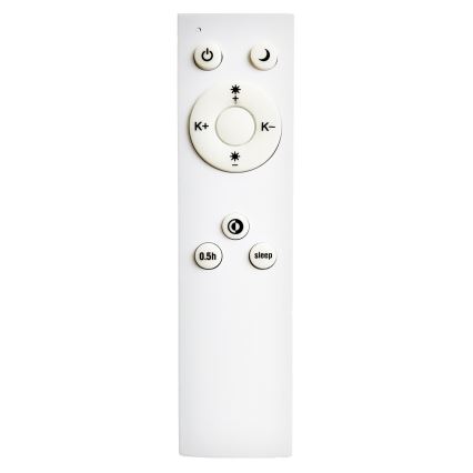 Top Light - LED Dimmelhető mennyezeti lámpa METAL LED/60W/230V szögletes fekete + távirányítás