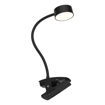 Top Light - LED fényerőszabályozható érintős asztali csíptetős lámpa BELLA LED/4,8W/5V 3000-6500K fekete