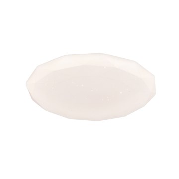 Top Light - LED Fényerőszabályozható fürdőszobai mennyezeti lámpa SPARKLE LED/60W/230V 3000-6500K IP44 átm. 49 cm fehér + távirányító