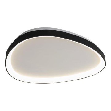 Top Light - LED Fényerőszabályozható mennyezeti lámpa ECLIPSE LED/55W/230V 3000-6500K átm. 60 cm fekete + távirányító