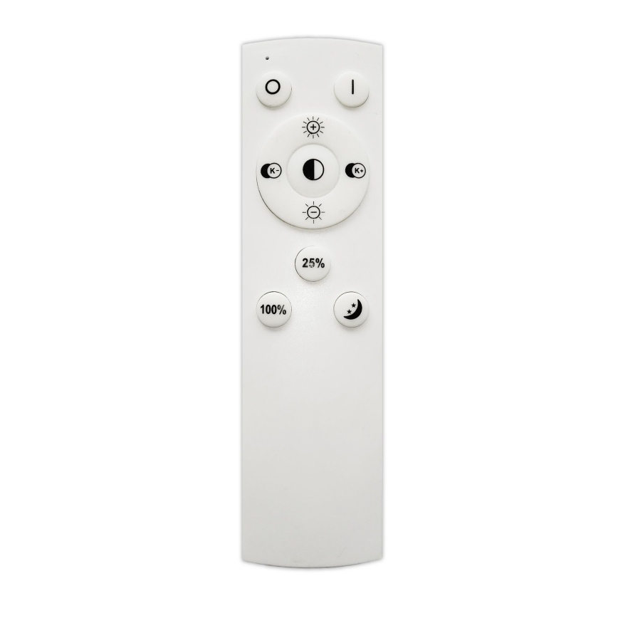 Top Light - LED dimmelhető mennyezeti lámpatest HALO LED/60W/230V 3000-6500K átm. 60 cm fehér + távirányító